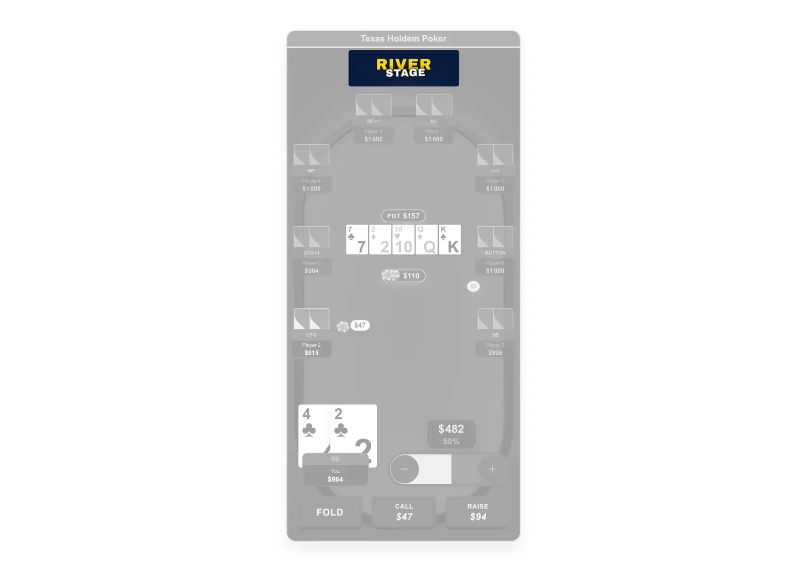 Stage indicator redesigned with visual prominence