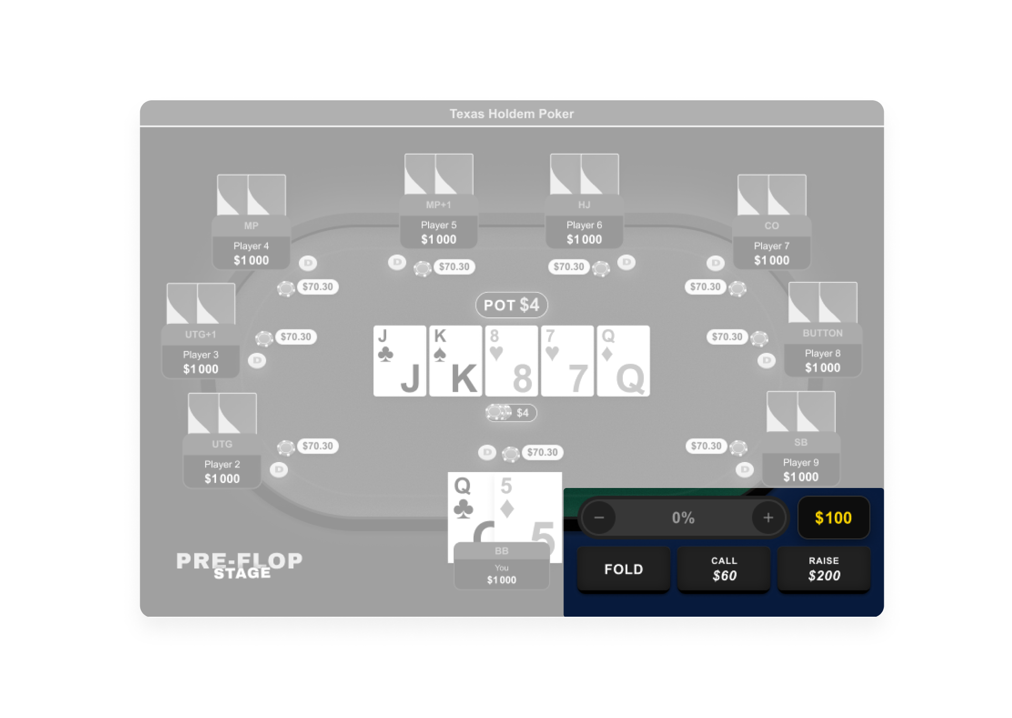 Desktop action zone repositioned: bet slider and action buttons moved to the right side of the hero zone, taking advantage of horizontal space.  